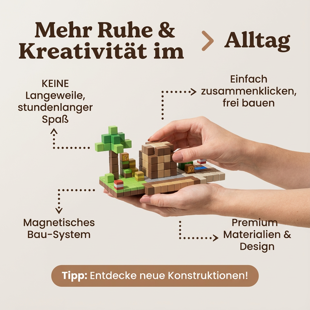 NeoCube - Einfach zusammenklicken, frei bauen und immer wieder neu erfinden