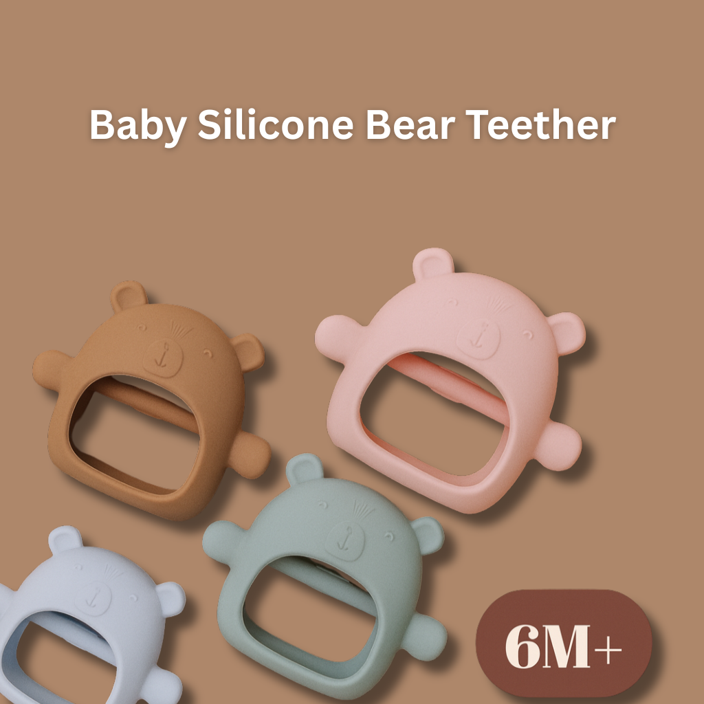 Baby Silicone Bear Teether - Der beste Begleiter für kleine Entdecker