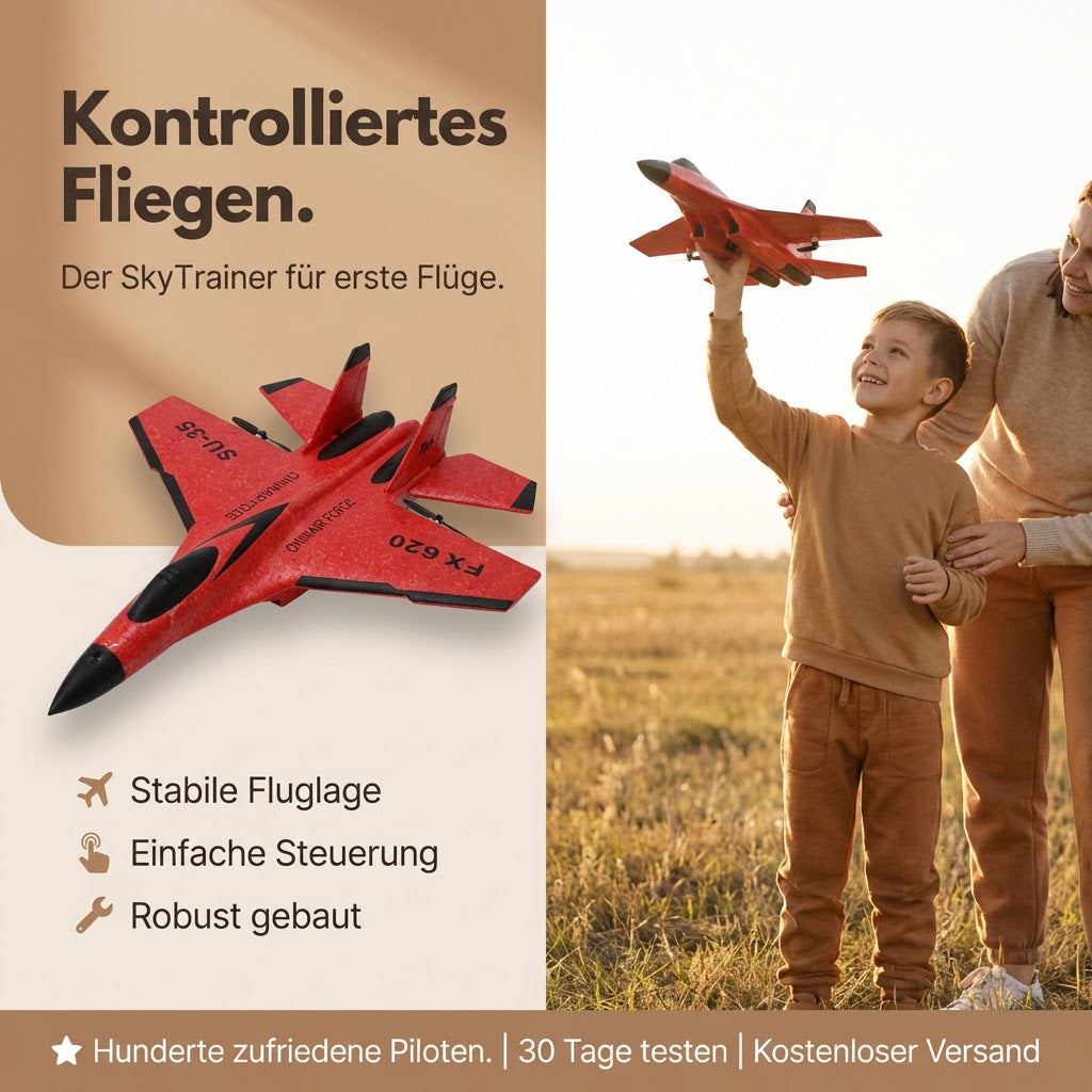 SkyTrainer RC Jet – Entwickelt für erste Flüge