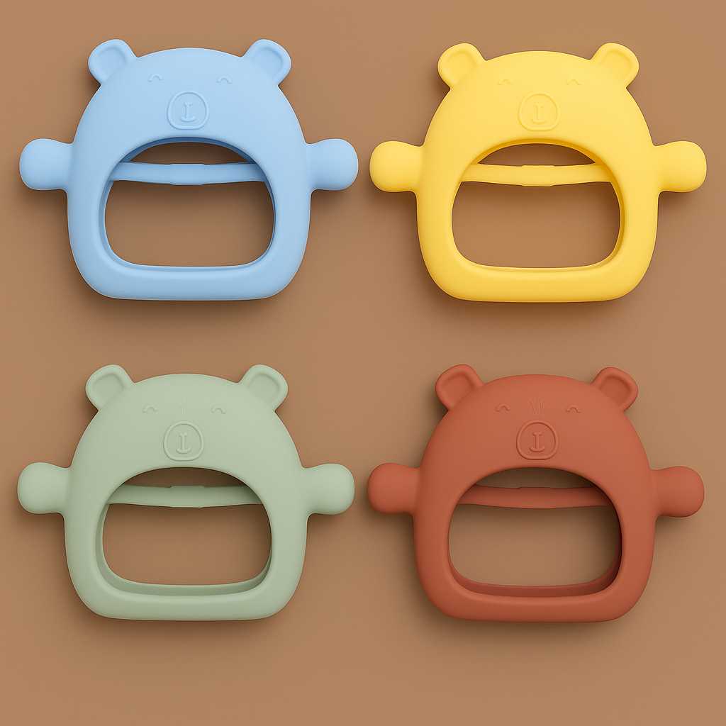 Baby Silicone Bear Teether - Der beste Begleiter für kleine Entdecker