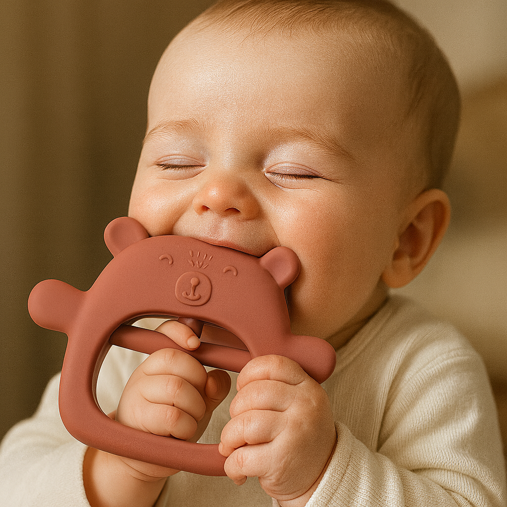 Baby Silicone Bear Teether - Der beste Begleiter für kleine Entdecker
